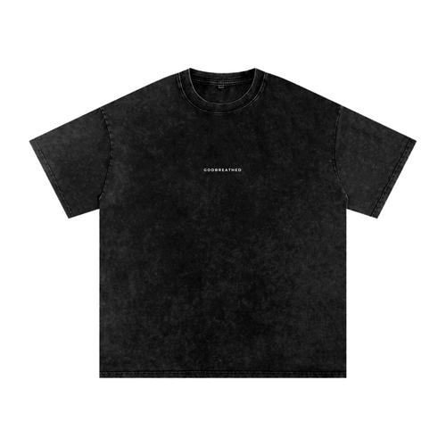 Polyglot GODBREATHED Snow-Washed Oversized Tee